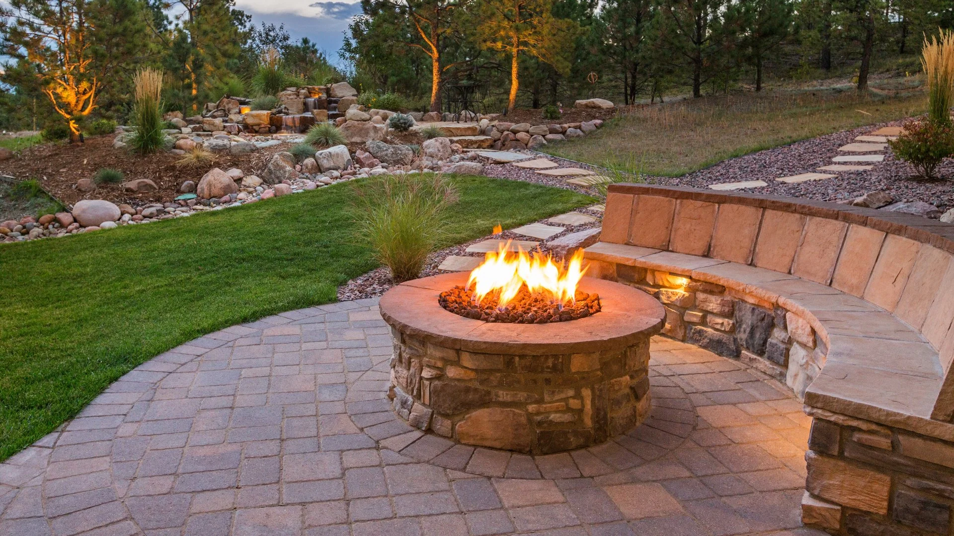 4 Materials That Are Great for Building a Fire Feature